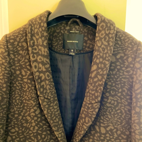 MAISON SCOTCH wool coat - Picture 1 of 3